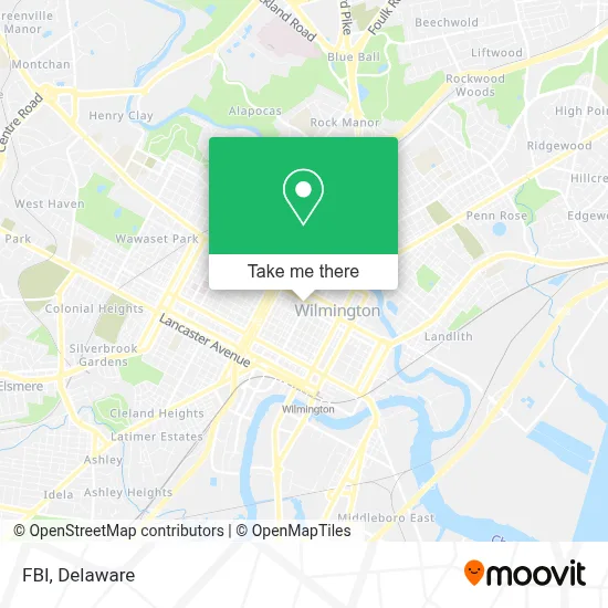 Fbi map