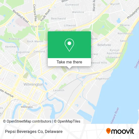 Pepsi Beverages Co map