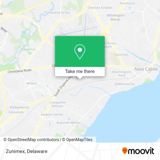 Zunimex map