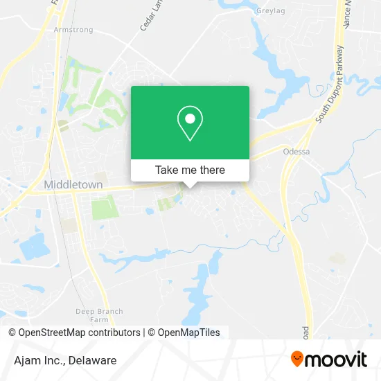 Ajam Inc. map