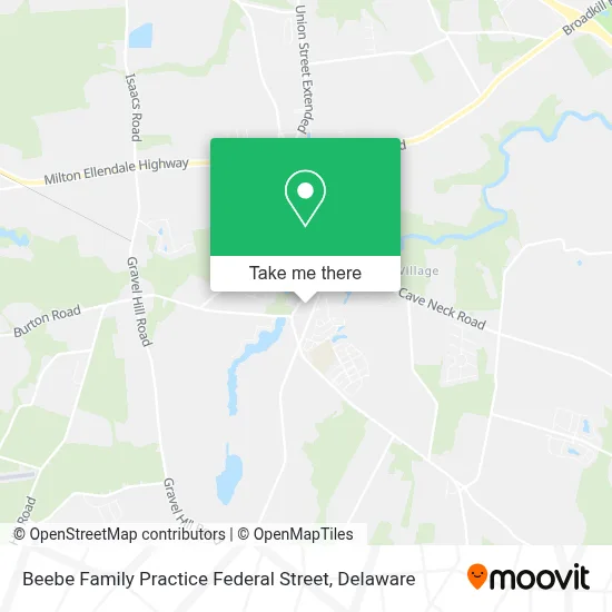 Beebe Family Practice Federal Street map