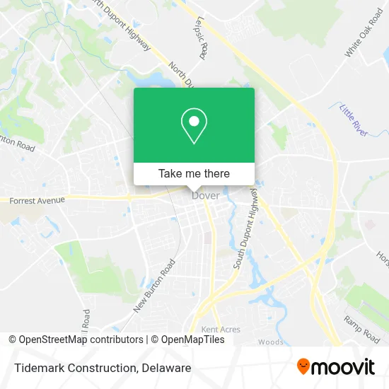 Tidemark Construction map