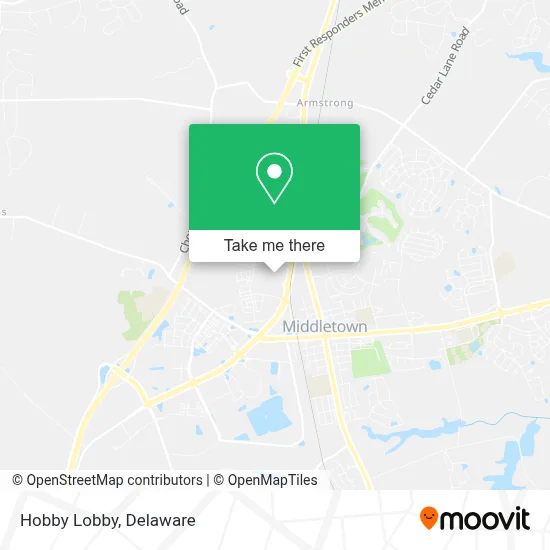Hobby Lobby map