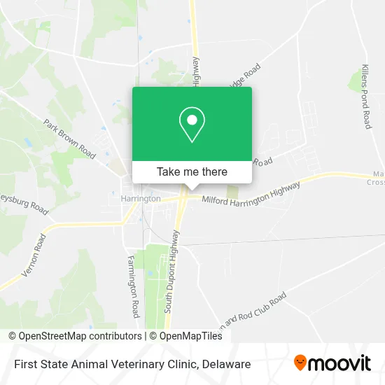 First State Animal Veterinary Clinic map