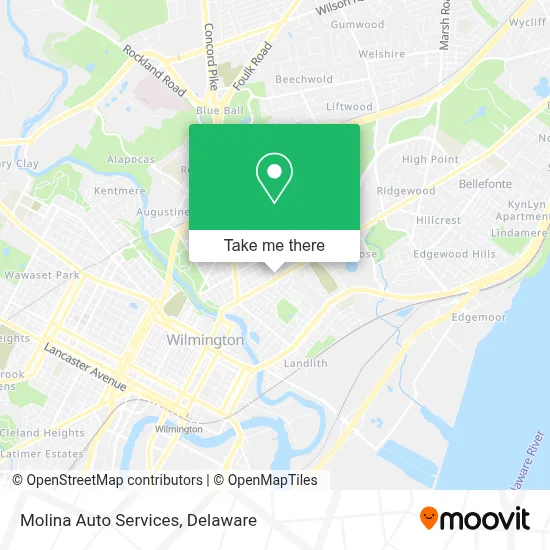 Molina Auto Services map