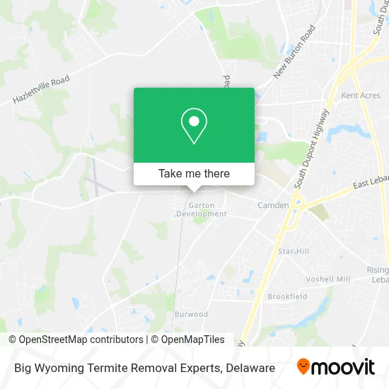 Big Wyoming Termite Removal Experts map