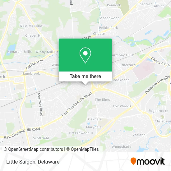 Little Saigon map