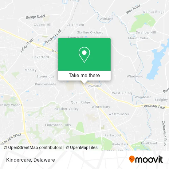 Kindercare map