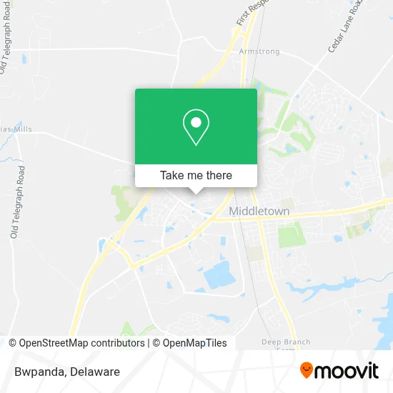 Bwpanda map