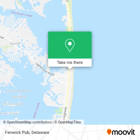 Fenwick Pub map