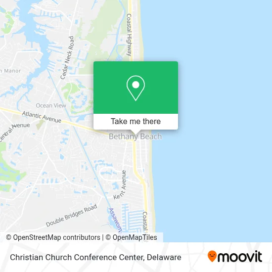 Christian Church Conference Center map