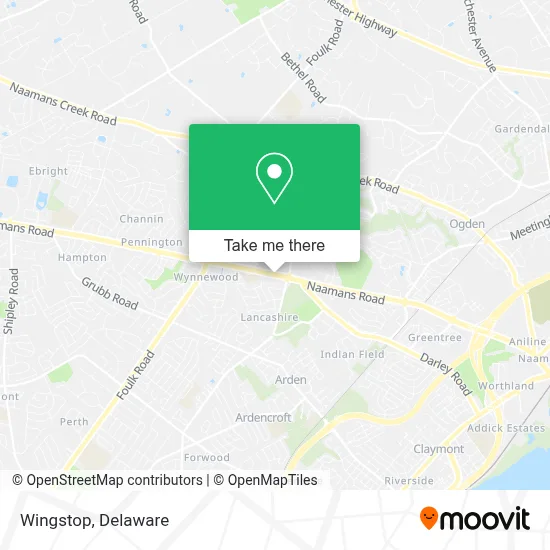Wingstop map