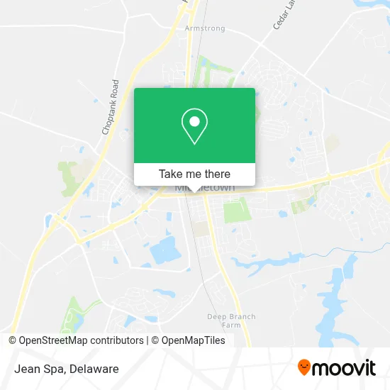 Jean Spa map