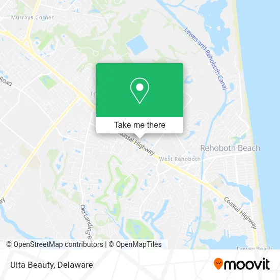 Ulta Beauty map
