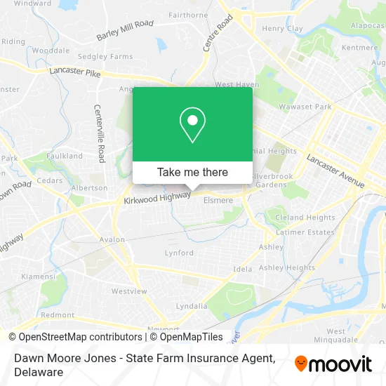 Dawn Moore Jones - State Farm Insurance Agent map