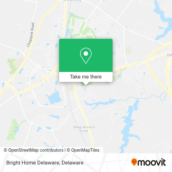 Bright Home Delaware map