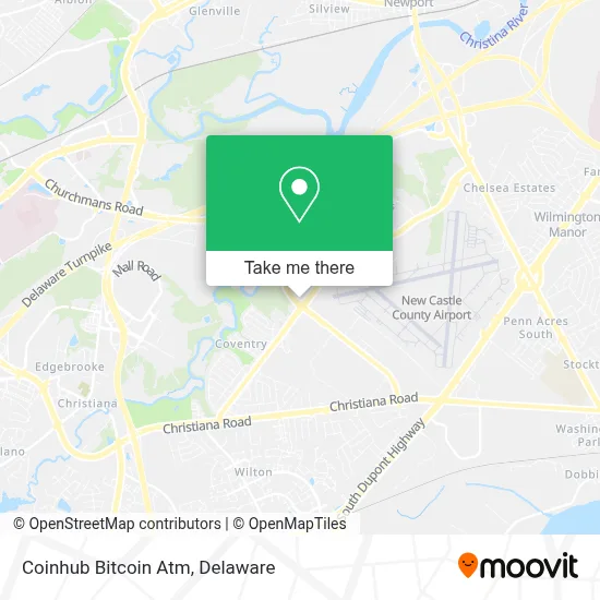 Coinhub Bitcoin Atm map