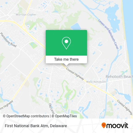 First National Bank Atm map