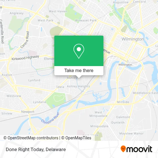 Done Right Today map