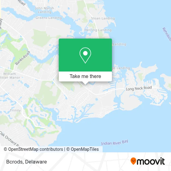 Bcrods map