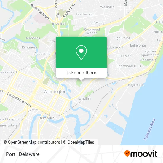 Portl map