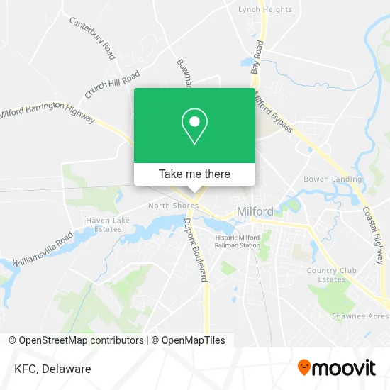 Kfc map