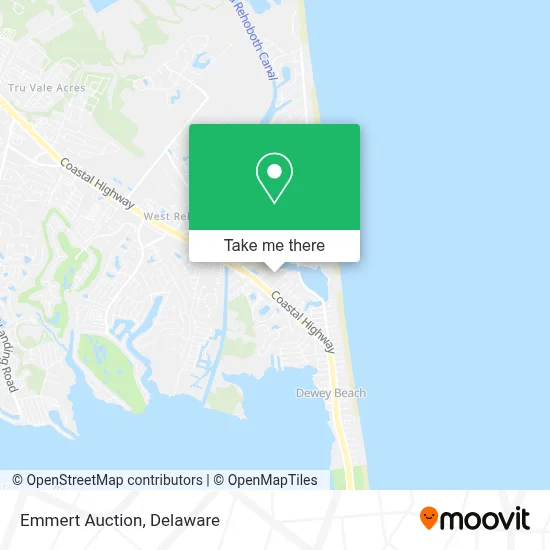 Emmert Auction map