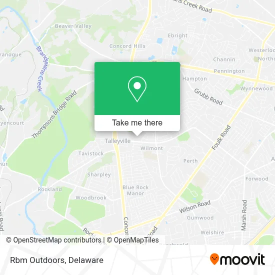 Rbm Outdoors map