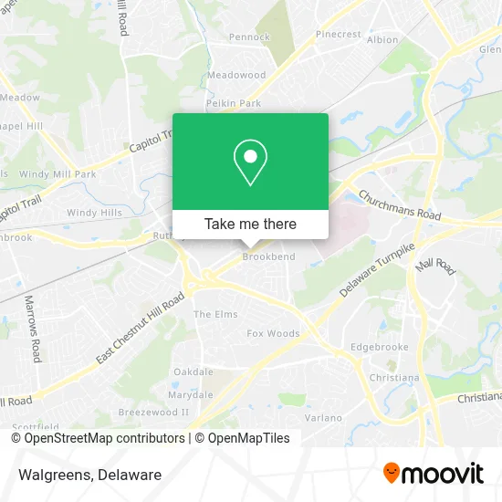 Walgreens map