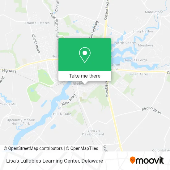 Lisa's Lullabies Learning Center map