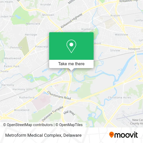 Metroform Medical Complex map
