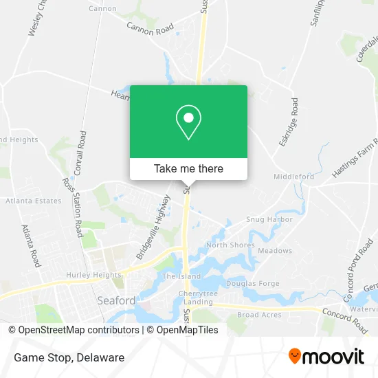 Game Stop map