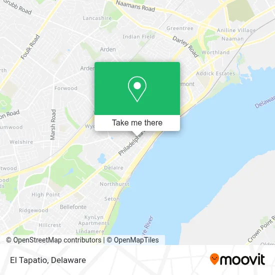 El Tapatio map