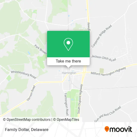 Family Dollar map