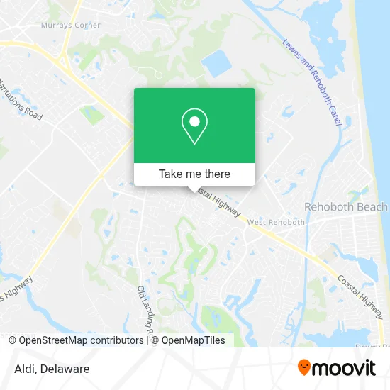 Aldi map