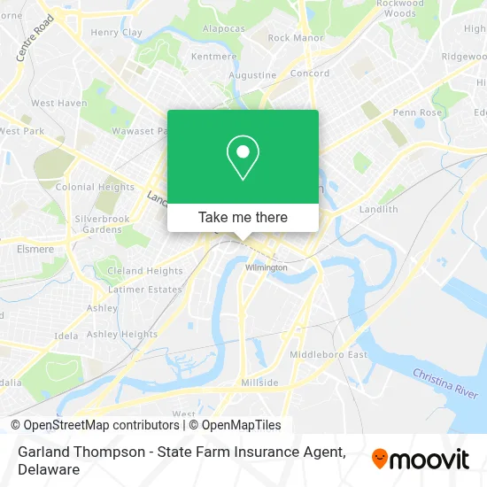Garland Thompson - State Farm Insurance Agent map