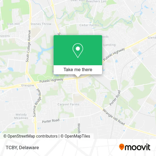 Tcby map