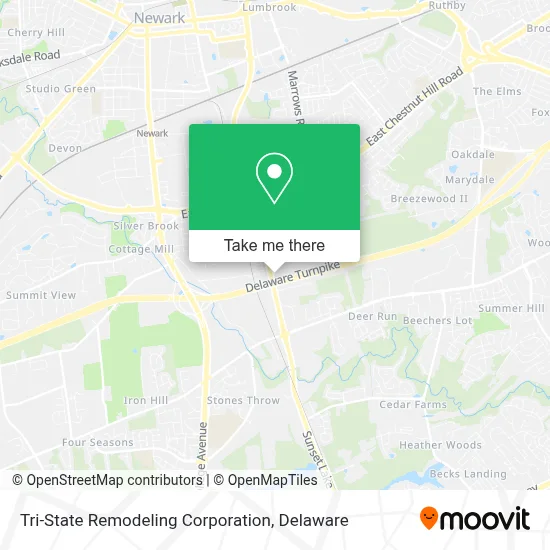 Tri-State Remodeling Corporation map