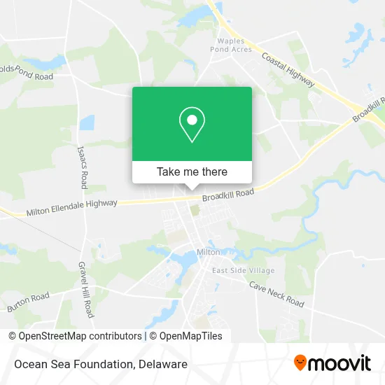 Ocean Sea Foundation map