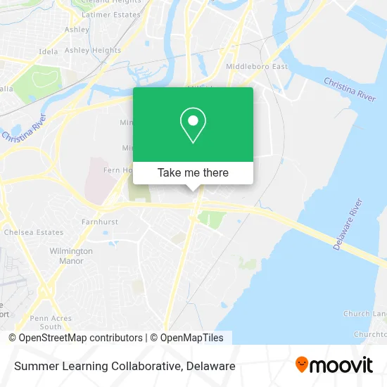 Summer Learning Collaborative map