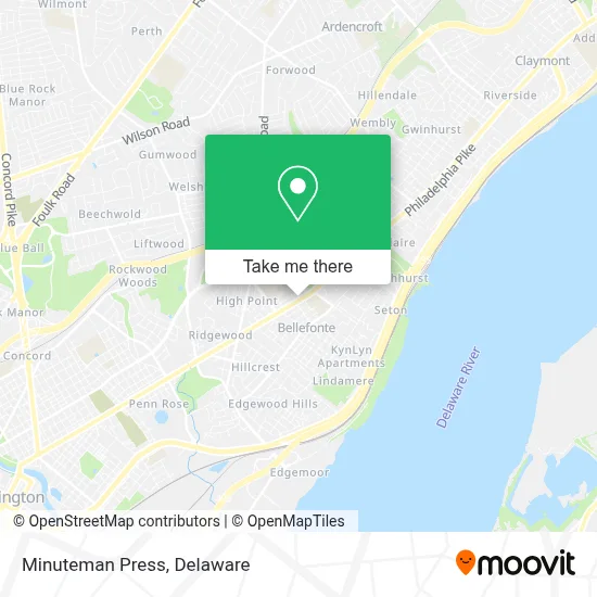 Minuteman Press map