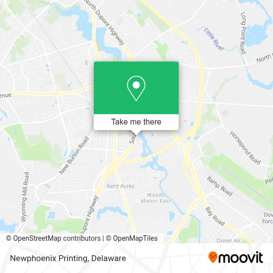 Newphoenix Printing map