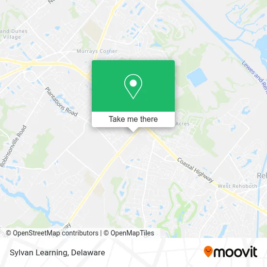 Sylvan Learning map