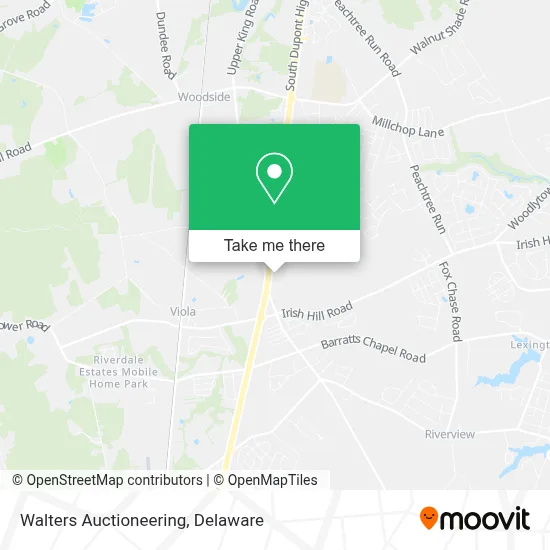 Walters Auctioneering map