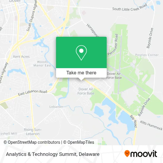 Analytics & Technology Summit map