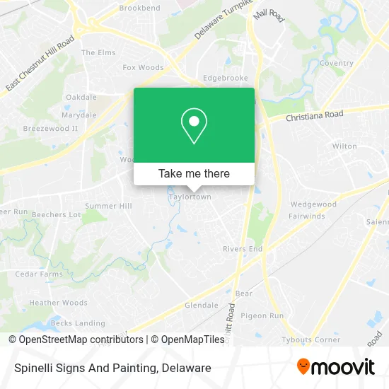 Spinelli Signs And Painting map
