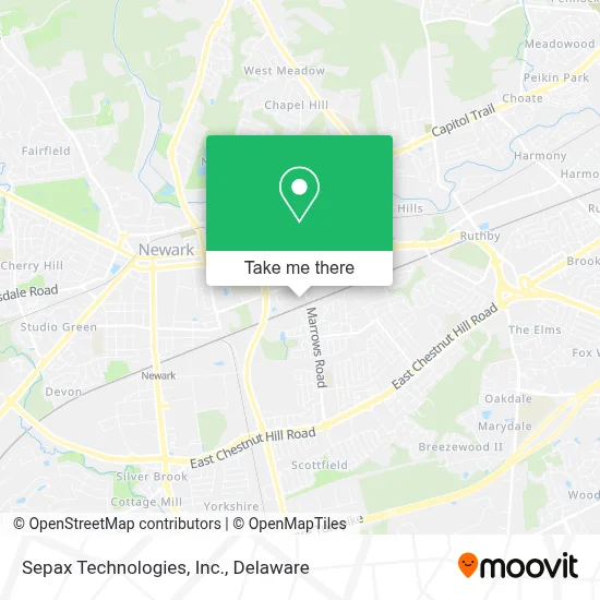 Sepax Technologies, Inc. map