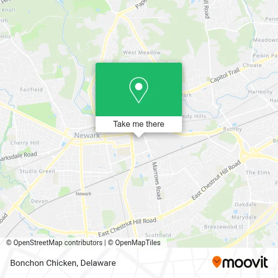Bonchon Chicken map