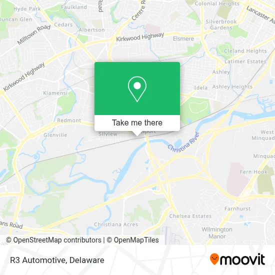 R3 Automotive map