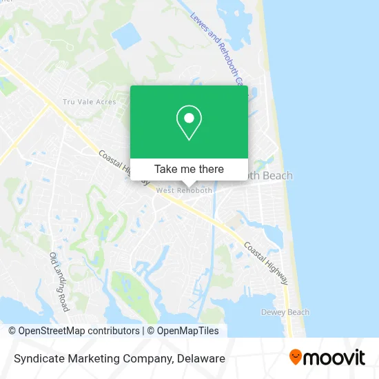 Syndicate Marketing Company map